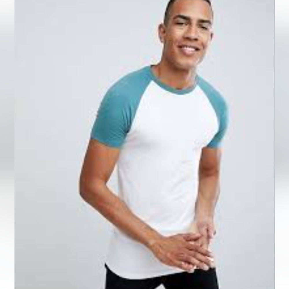 Tommy Hilfiger raglan muscle fit shirt